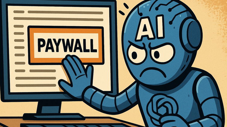 Immagine di L'IA dovrà pagare per leggere i siti internet