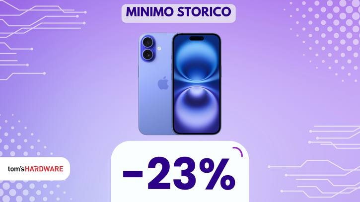 Immagine di Apple iPhone 16 in blu oltremare: tecnologia AI avanzata ad un PREZZO MAI VISTO!