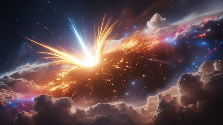 Immagine di Doppia esplosione stellare: la foto che stupisce tutti