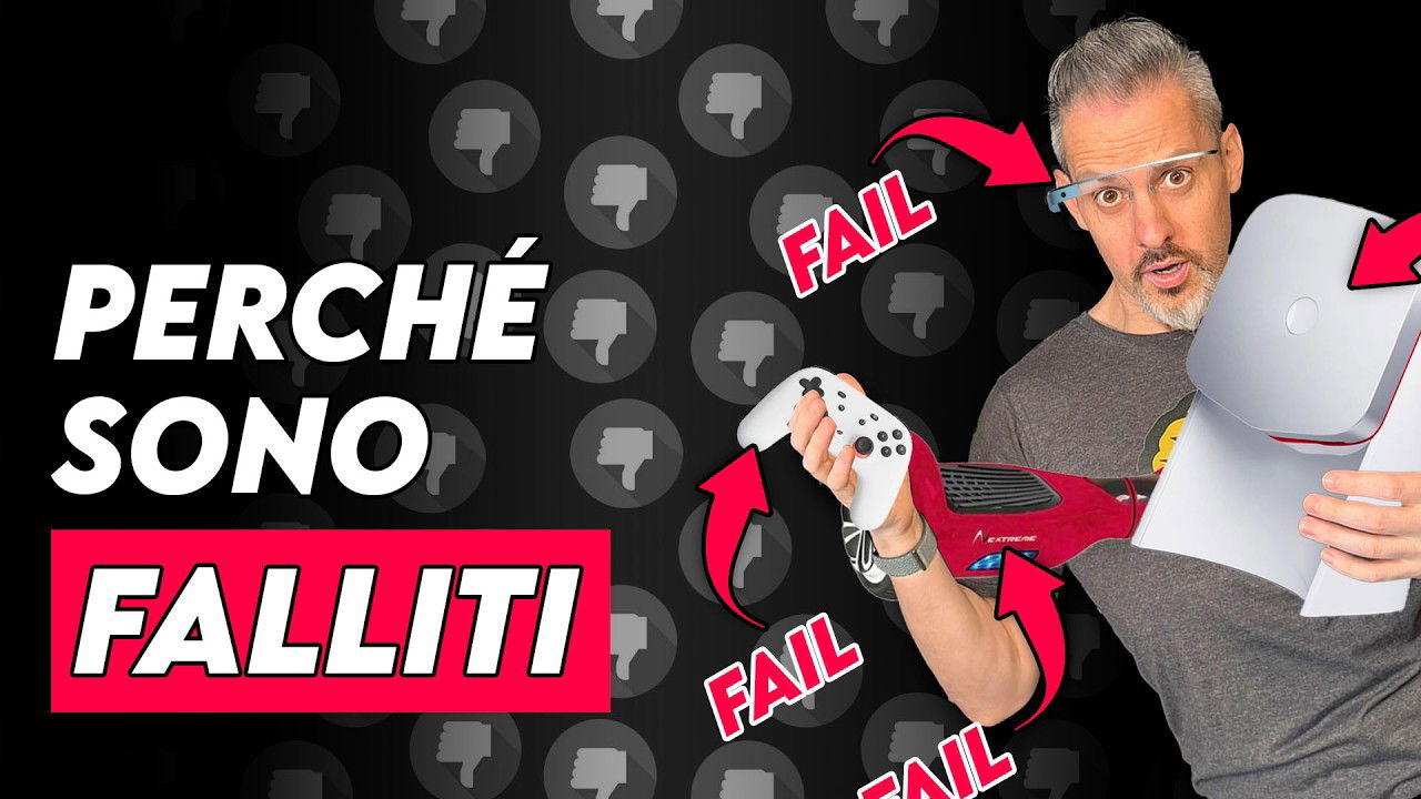 10 tech fail: perché questi prodotti hanno fallito?