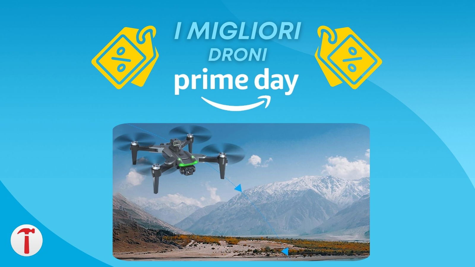 I migliori droni in sconto al Prime Day: DJI e modelli per principianti