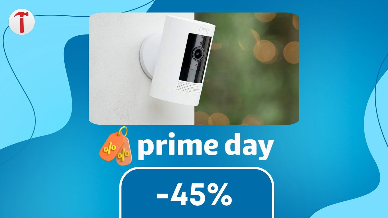 Immagine di Sicurezza in doppia dose: due Ring a 55€, solo per il Prime Day