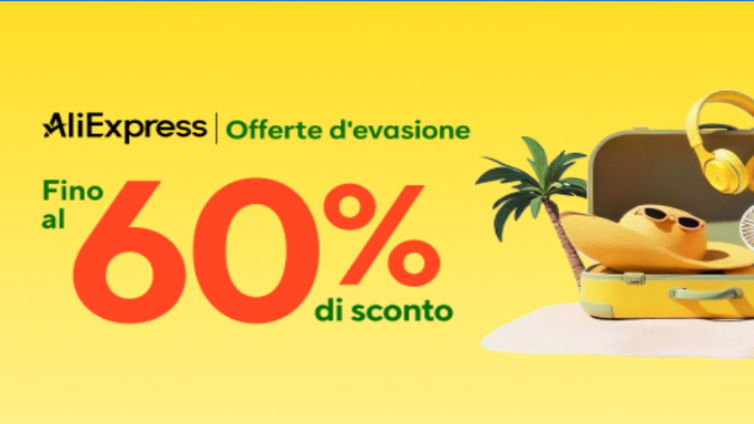 Immagine di Ultime ore per le offerte d'evasione AliExpress con SCONTI fino al 60%!
