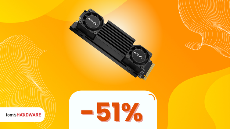 Immagine di PAZZESCO! Questo velocissimo SSD PCIe 5.0 oggi COSTA LA META'!