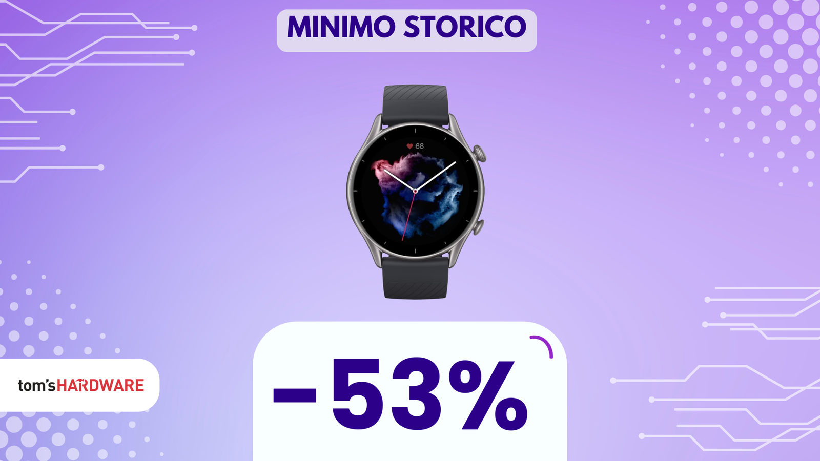 Amazfit GTR 3 a MENO DI 70 €, uno smartwatch premium ora a PREZZO MINI!