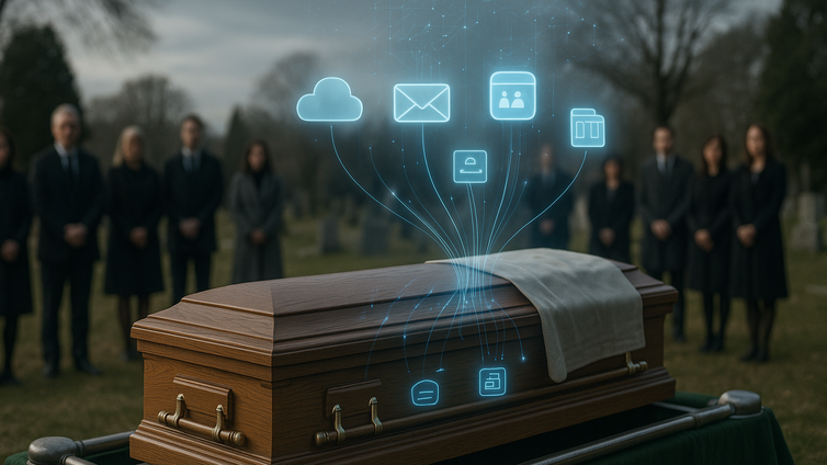 Immagine di Aldilà digitale, o cosa succede all’identità digitale post mortem