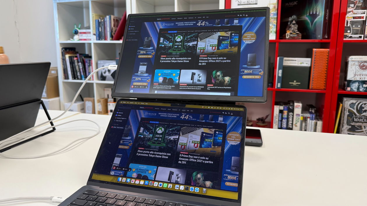 Immagine di Siaviala N2 16", un monitor portatile facile da usare e da trasportare | Recensione