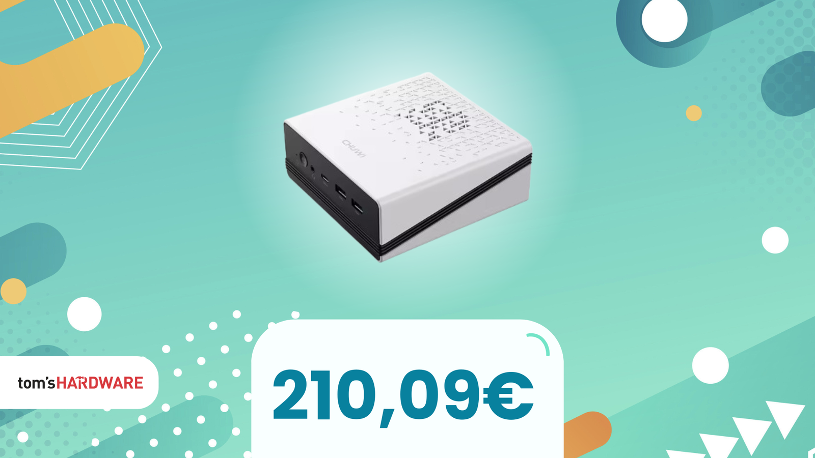 CHUWI UBox a SOLI 210 €: il mini PC Ryzen che non puoi lasciarti scappare!