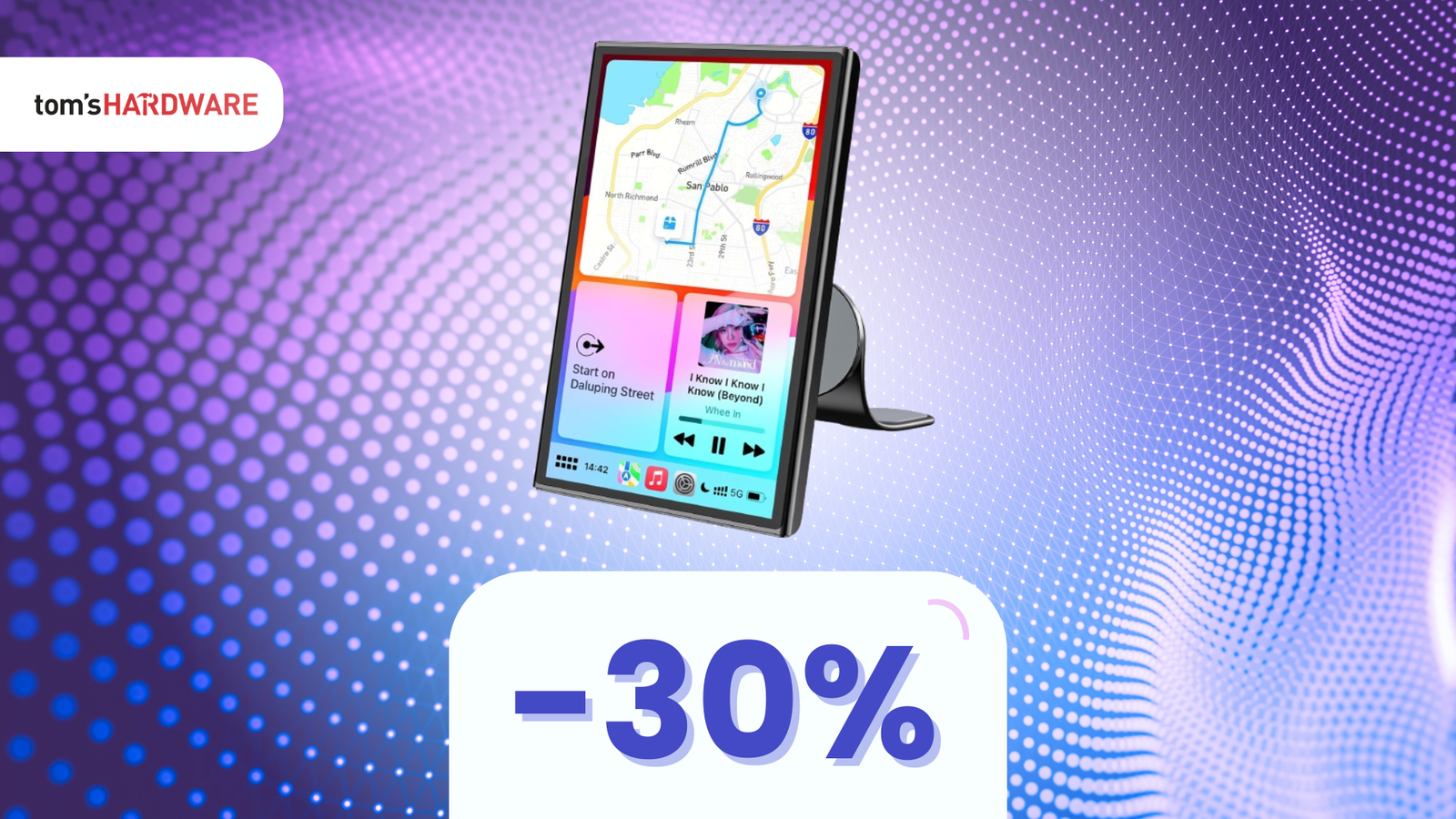 Trasforma il cruscotto della tua auto con SOLI 63€ grazie a questo display!