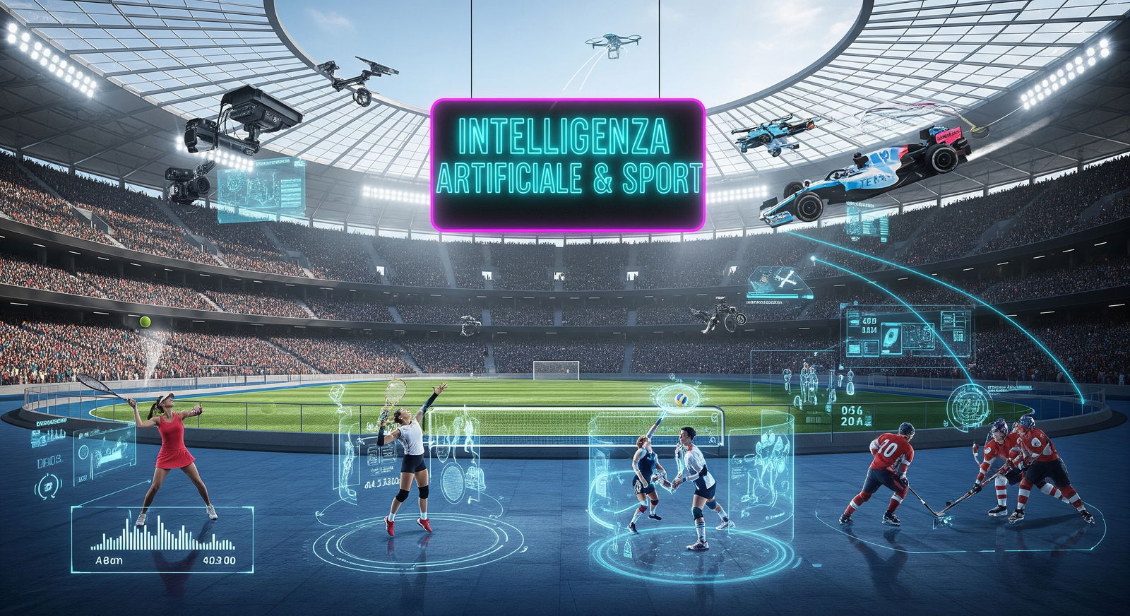 L’IA riscrive lo sport, le società sportive ora sono hi-tech