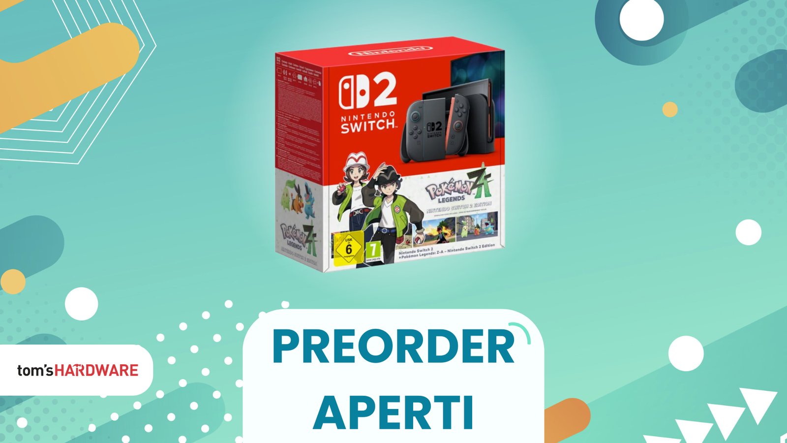 Nintendo Switch 2 + Leggende Pokémon: Z-A: PRENOTA il bundle su My Nintendo Store!
