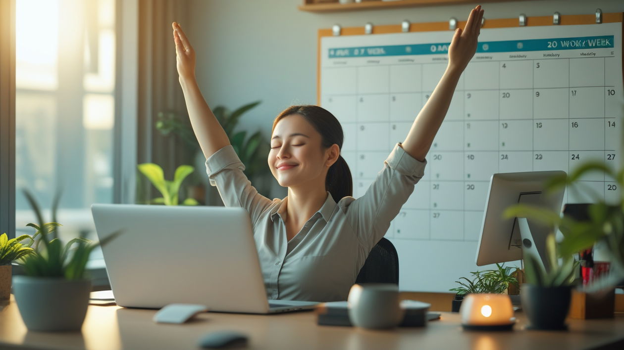 Immagine di Lavorare 4 giorni funziona, più benessere e stessi risultati