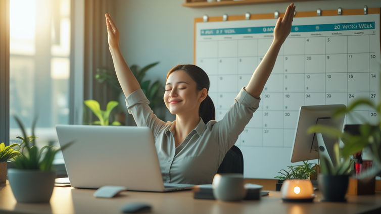 Immagine di Lavorare 4 giorni funziona, più benessere e stessi risultati