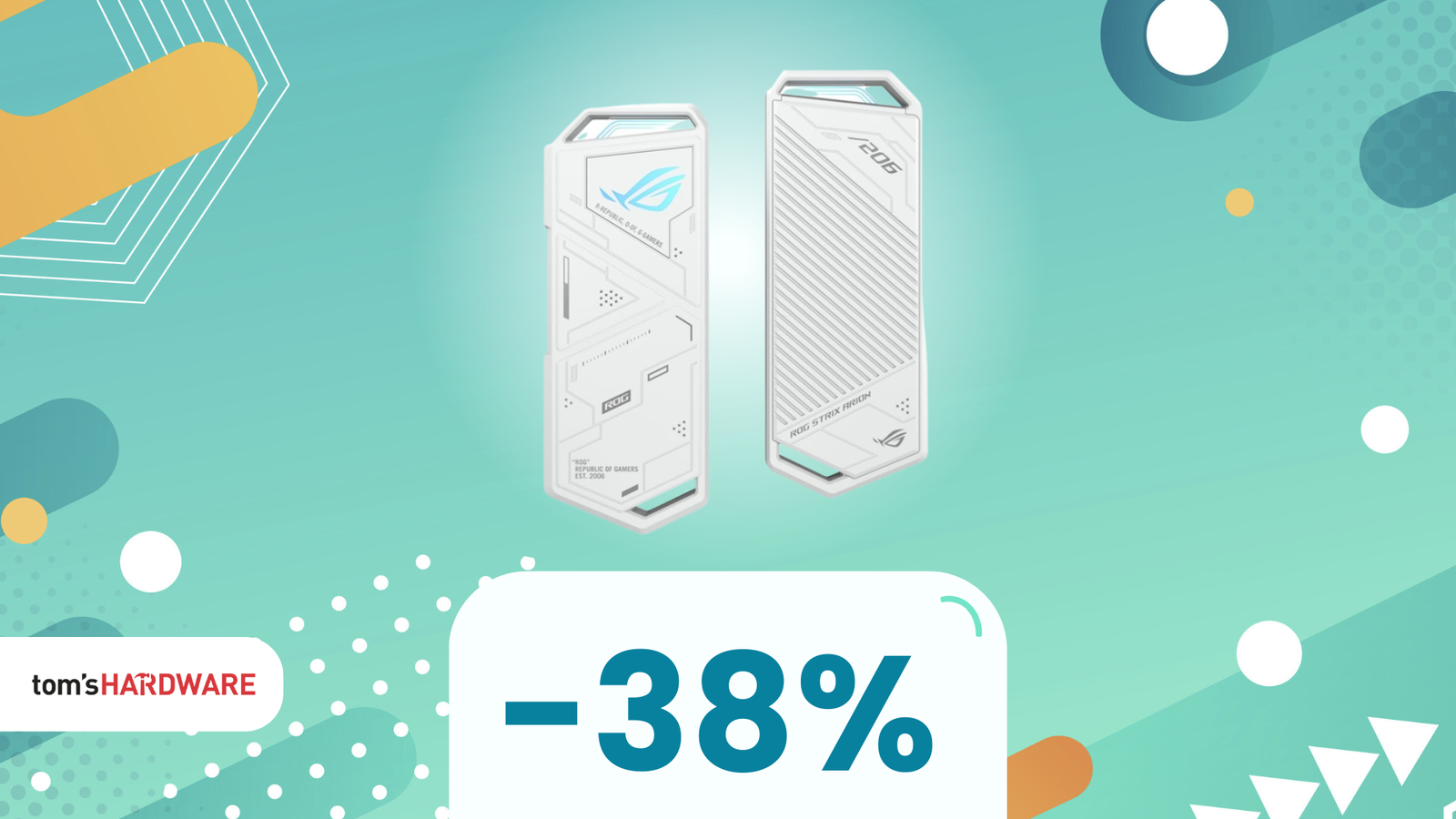 PREZZO PAZZO per ASUS ROG Strix Arion, case SSD TOP! -38%