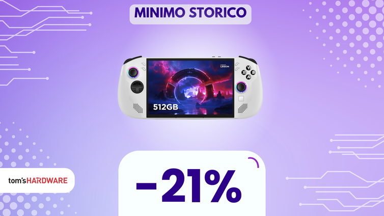 Immagine di MAI COSI' BASSO: Lenovo Legion Go S in SUPER OFFERTA a 499€!