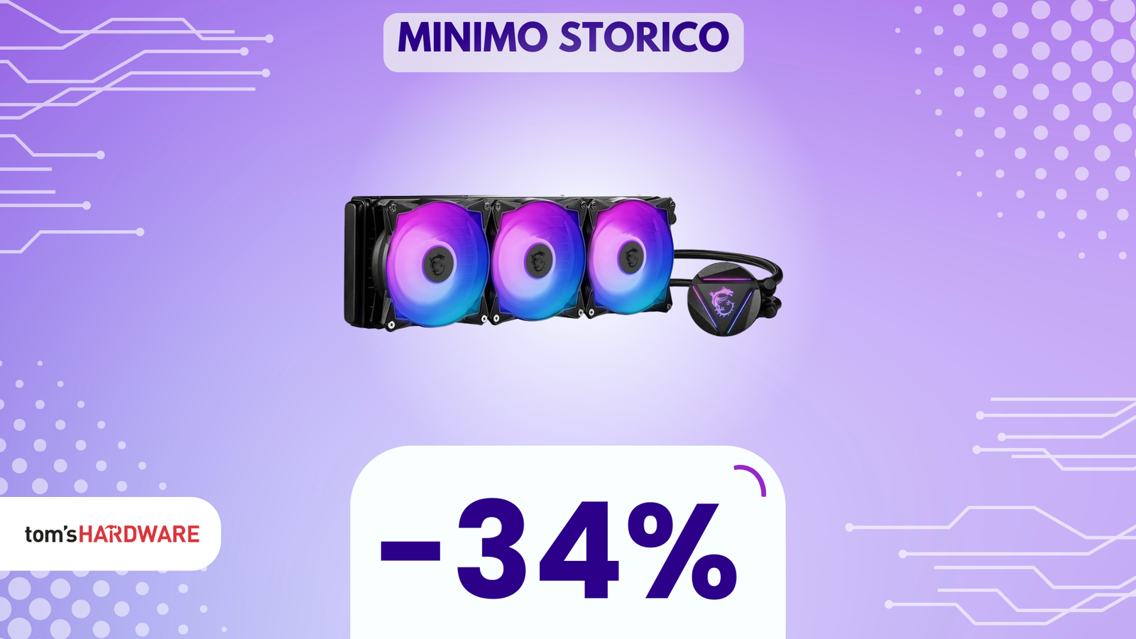 SCONTO RECORD su questo dissipatore AIO MSI: non fartelo scappare!