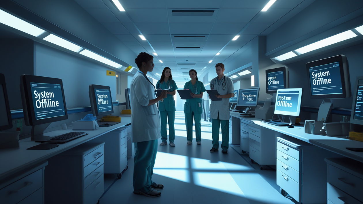 Immagine di Medici europei messi offline da un cyberattacco