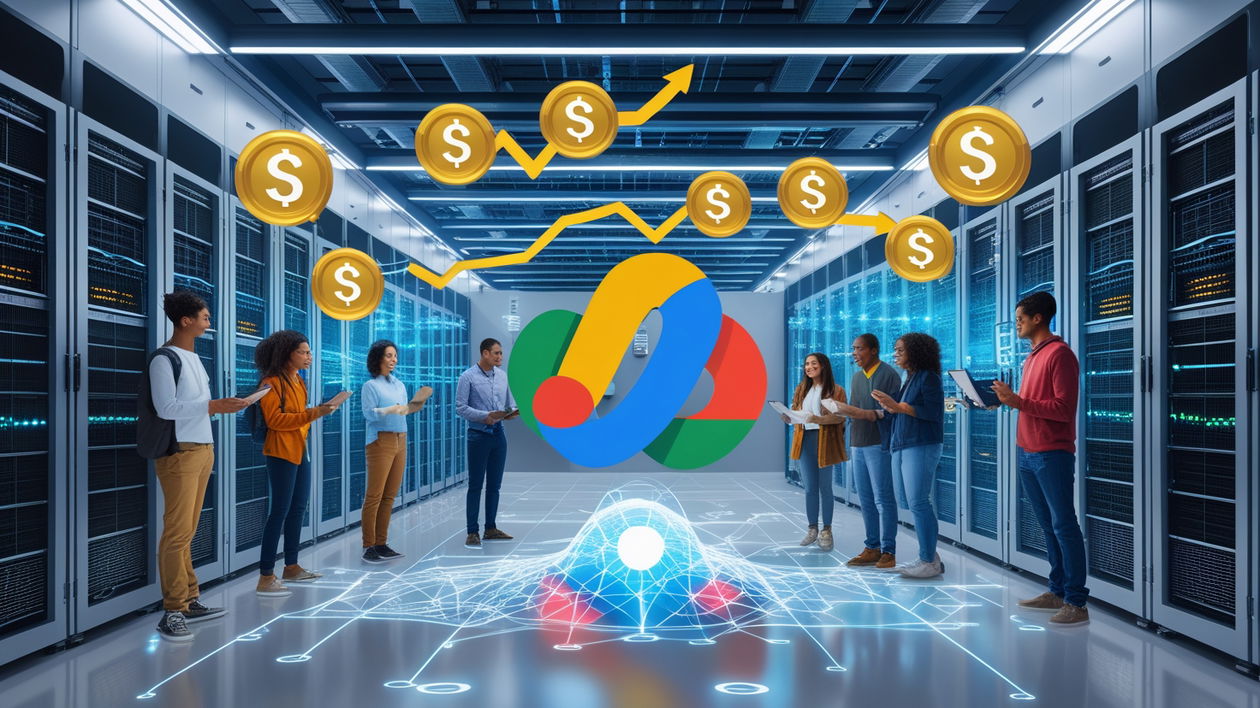Immagine di Google spende 14 miliardi in server in soli tre mesi