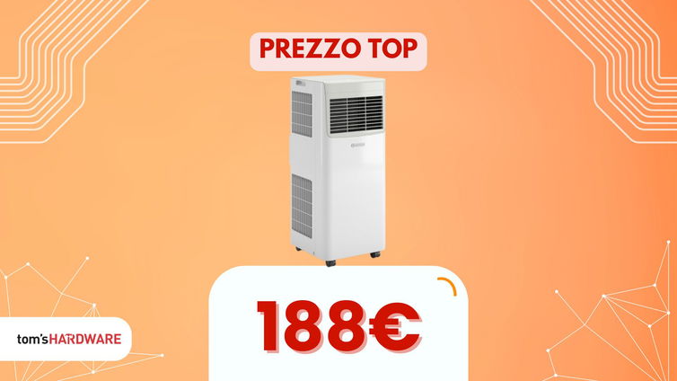Immagine di Non restare a sudare! Condizionatore portatile top a 188€, ultimo giorno!
