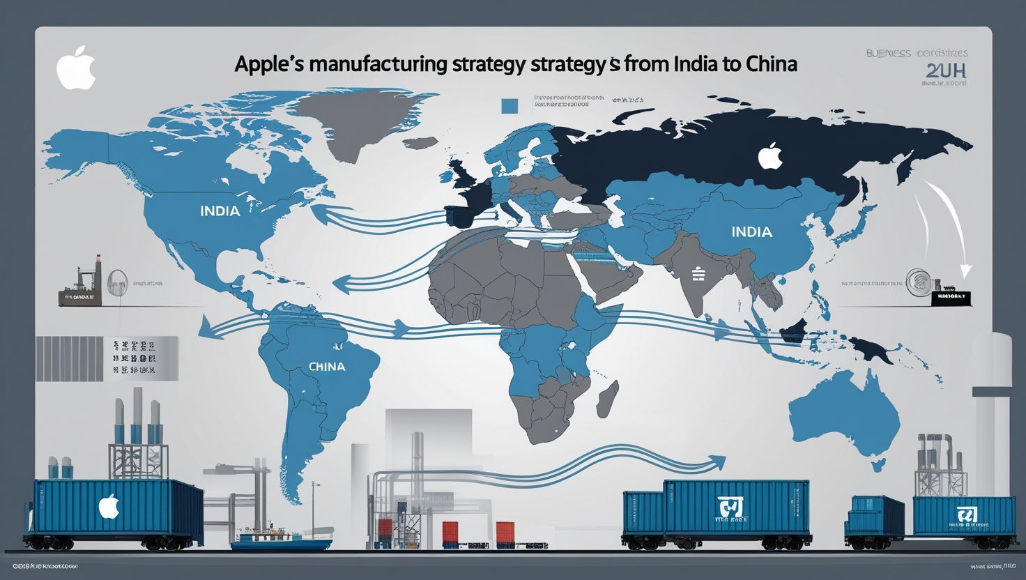 Apple sposta la produzione dalla Cina all'India