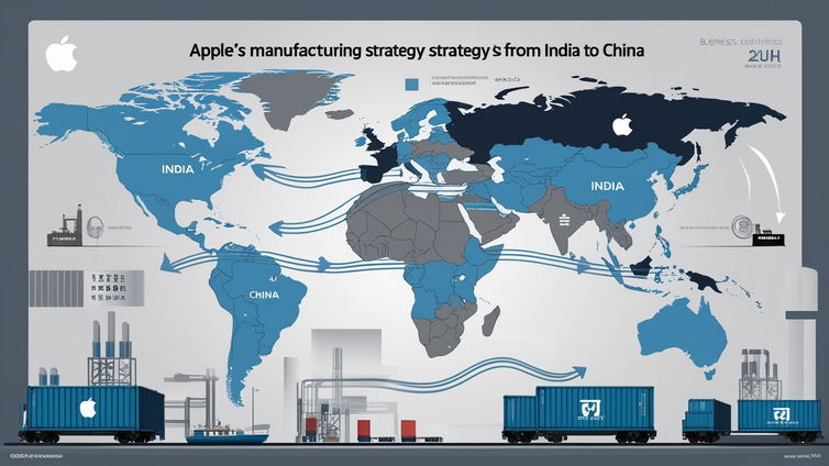 Immagine di Apple sposta la produzione dalla Cina all'India