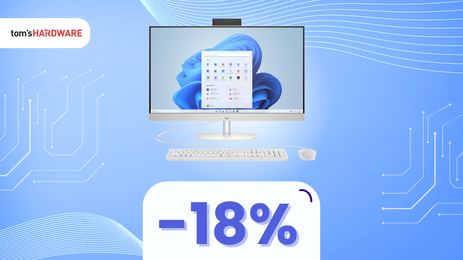 Setup ordinato e moderno con questo AIO 27″, oggi a MENO DI 700€!