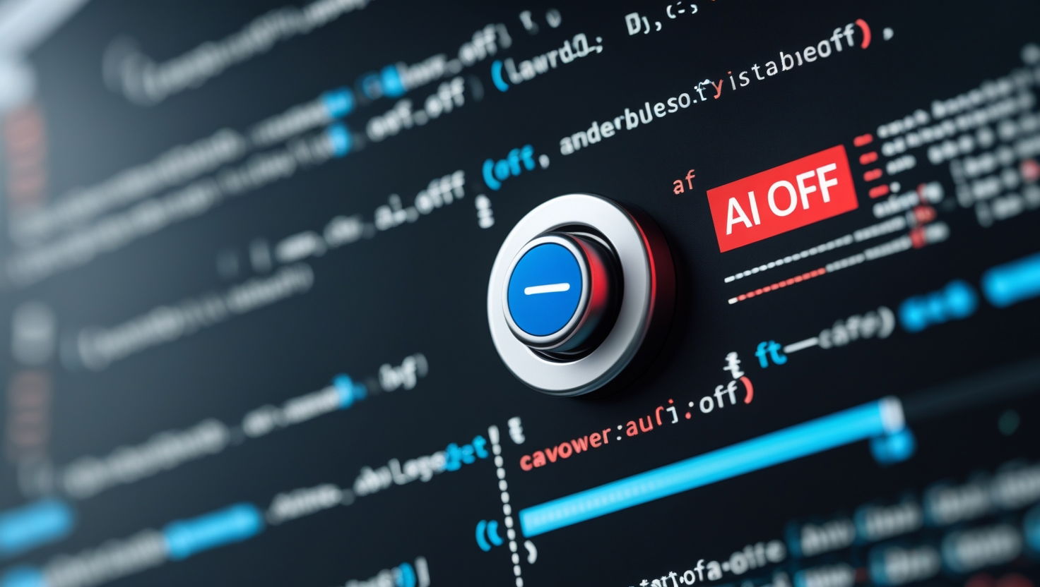 Non ne puoi più dell'IA per sviluppare codice? Questo tool permette di tornare al passato