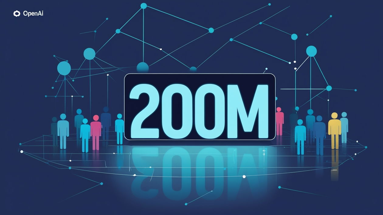 Immagine di OpenAI verso i 700 milioni di utenti settimanali