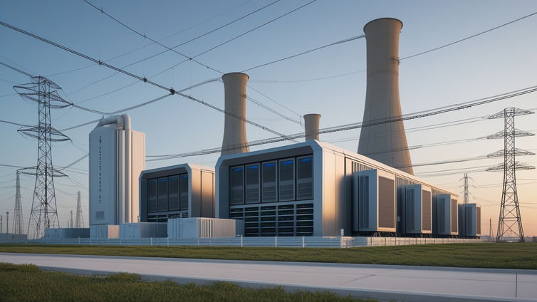 Immagine di Una enorme centrale nucleare per i datacenter, la farà  Hyhundai