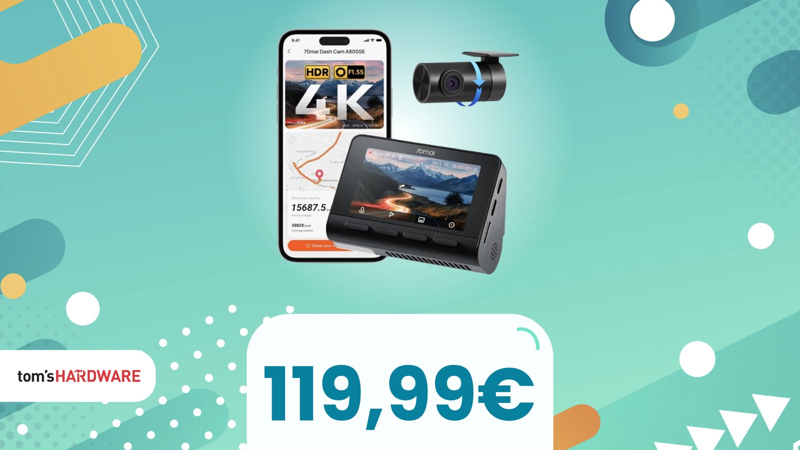 Proteggi la tua auto con questa dashcam in SUPER OFFERTA!