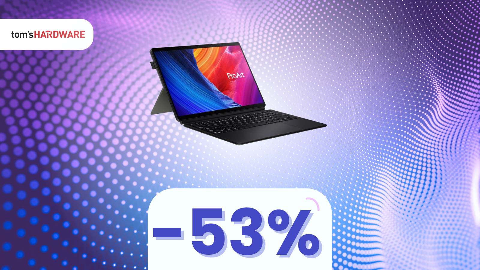 ASUS ProArt PZ13: schermo OLED 3K e Copilot+ AI a MENO DI 700€!