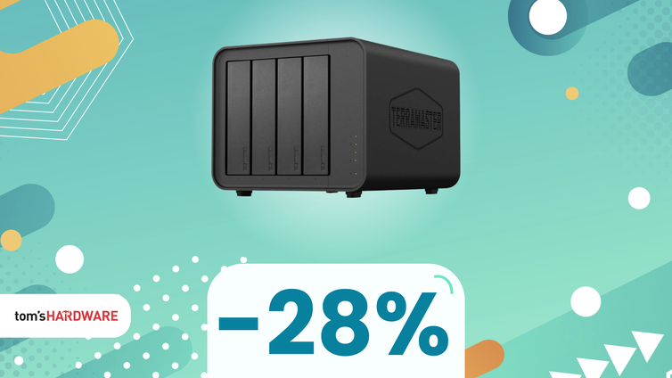 Immagine di TERRAMASTER F4-424: l’upgrade definitivo della tua rete a un PREZZO BOMBA!