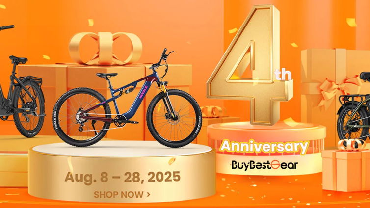 Immagine di Anniversario BuyBestGear: le migliori offerte e-Bike per celebrare in grande
