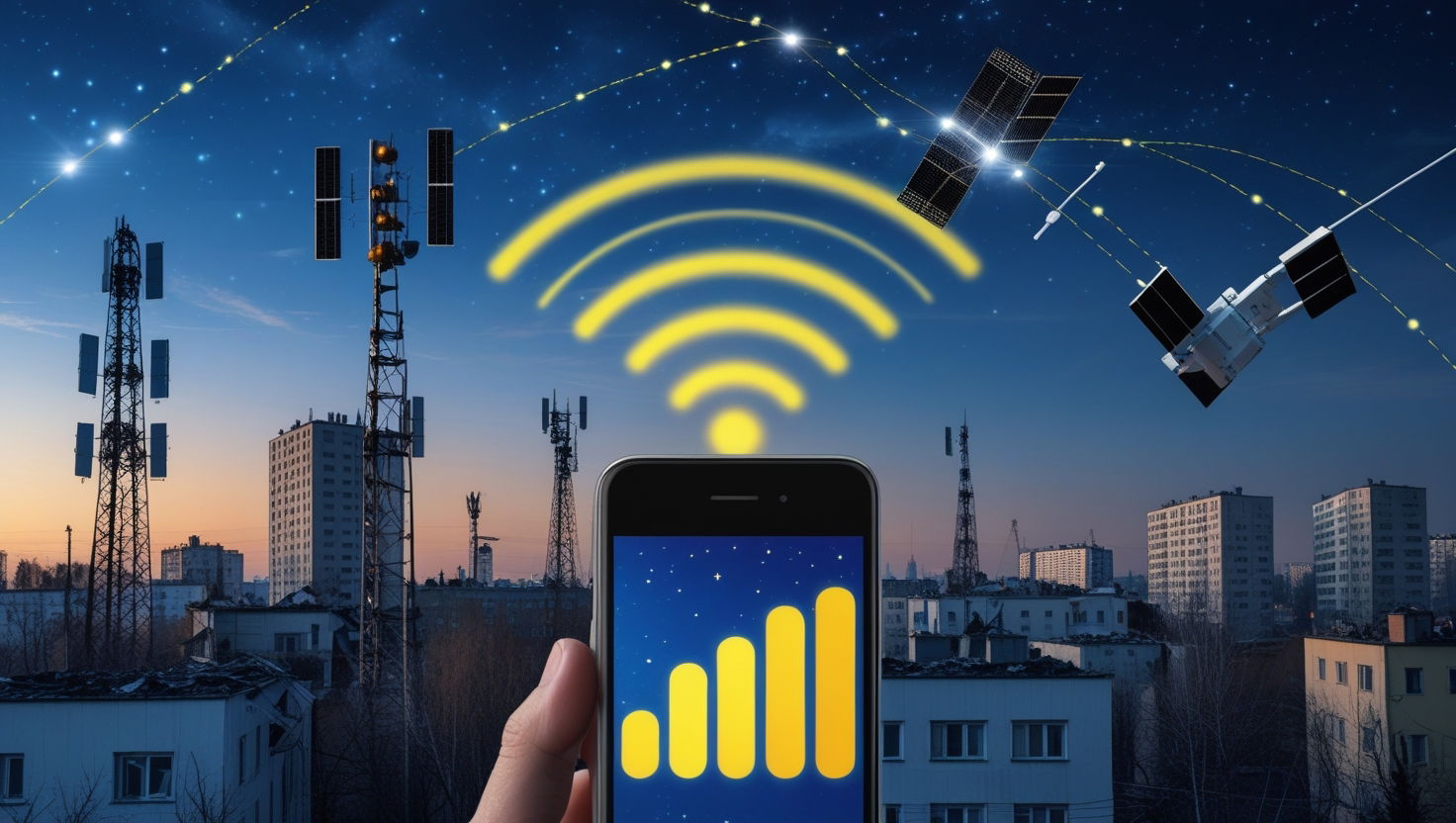 Primo operatore in Europa testa chiamate tramite Starlink