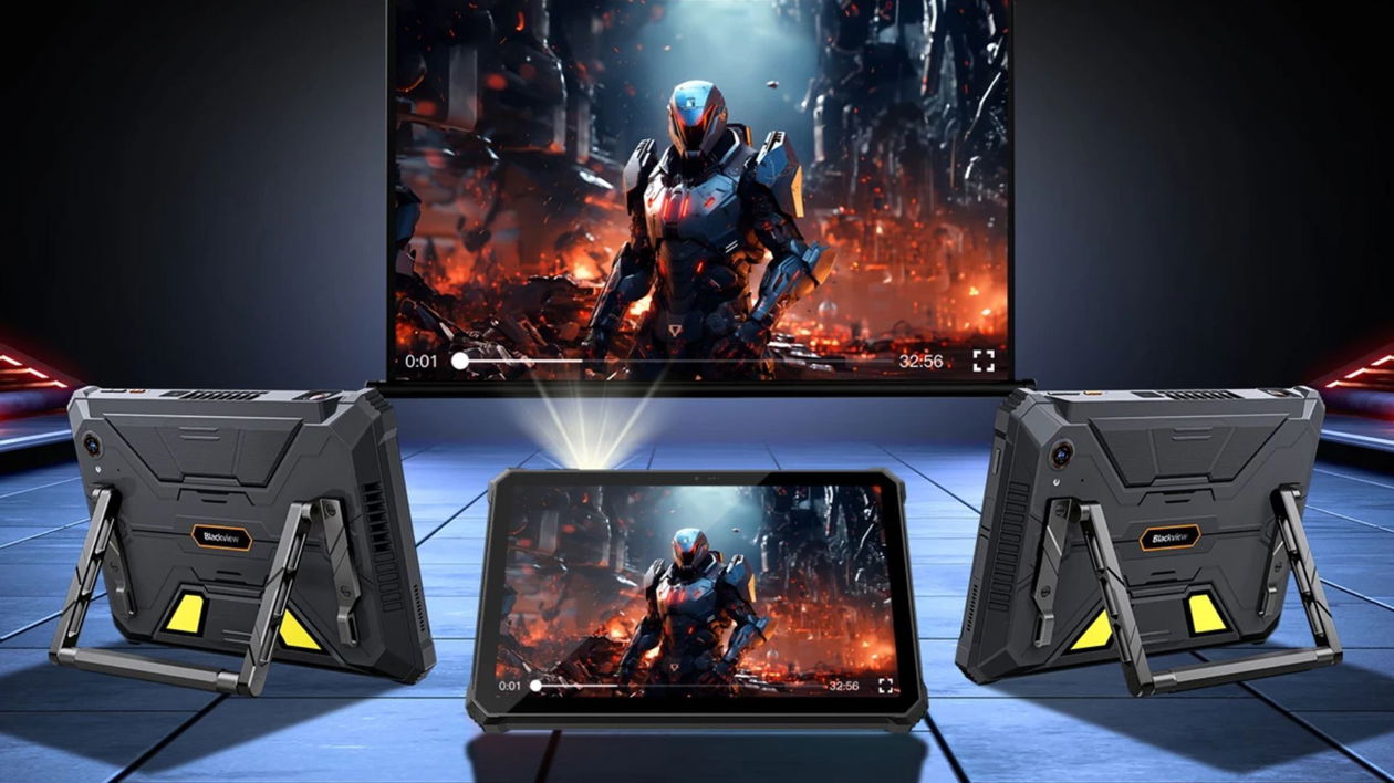 Immagine di Blackview rivoluziona il tablet: ora con proiettore integrato e già scontato