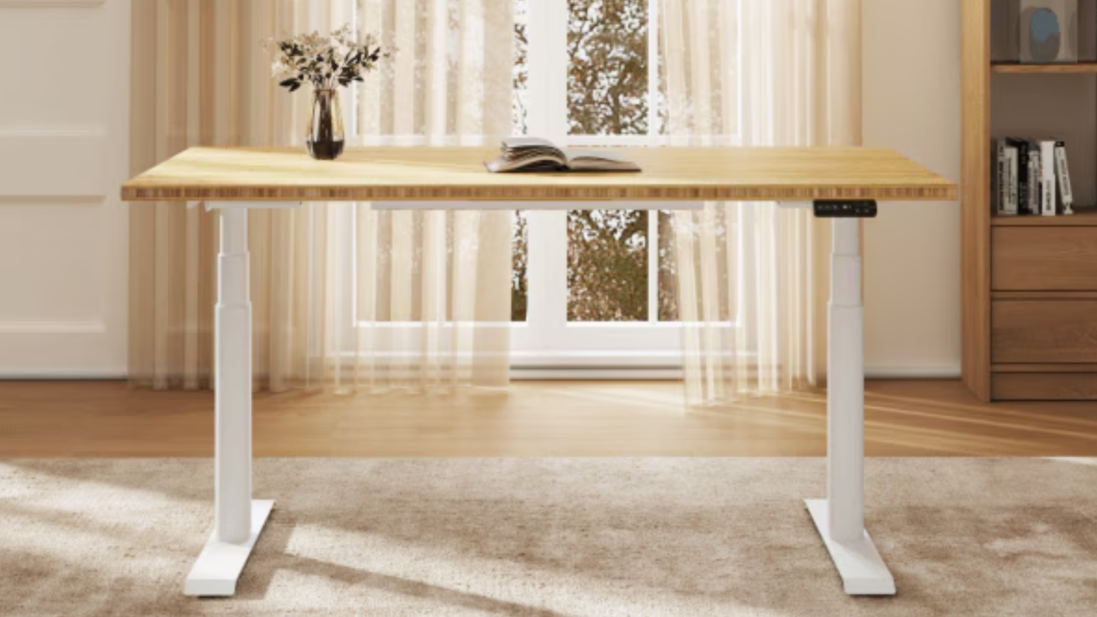 Scrivania regolabile FlexiSpot a 300€: ideale per studio e lavoro!