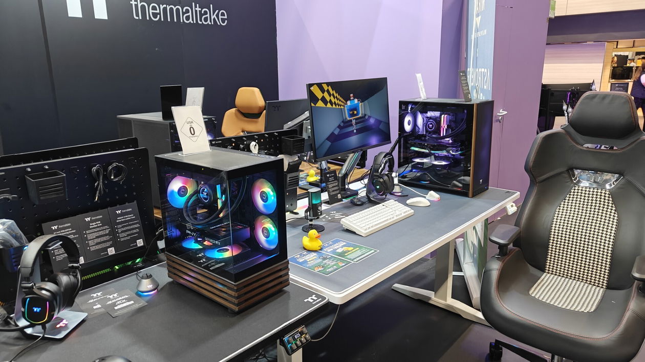 Immagine di La "prima volta" di Thermaltake a Gamescom è un successo