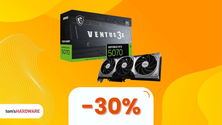 Immagine di RTX 5070 nel tuo PC? La versione MSI ora sotto i 550€ su Amazon
