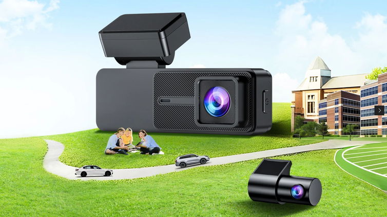 Immagine di Tutte 4K, tutte in offerta (-30%)! Dash cam per riprese spettacolari come un'action cam