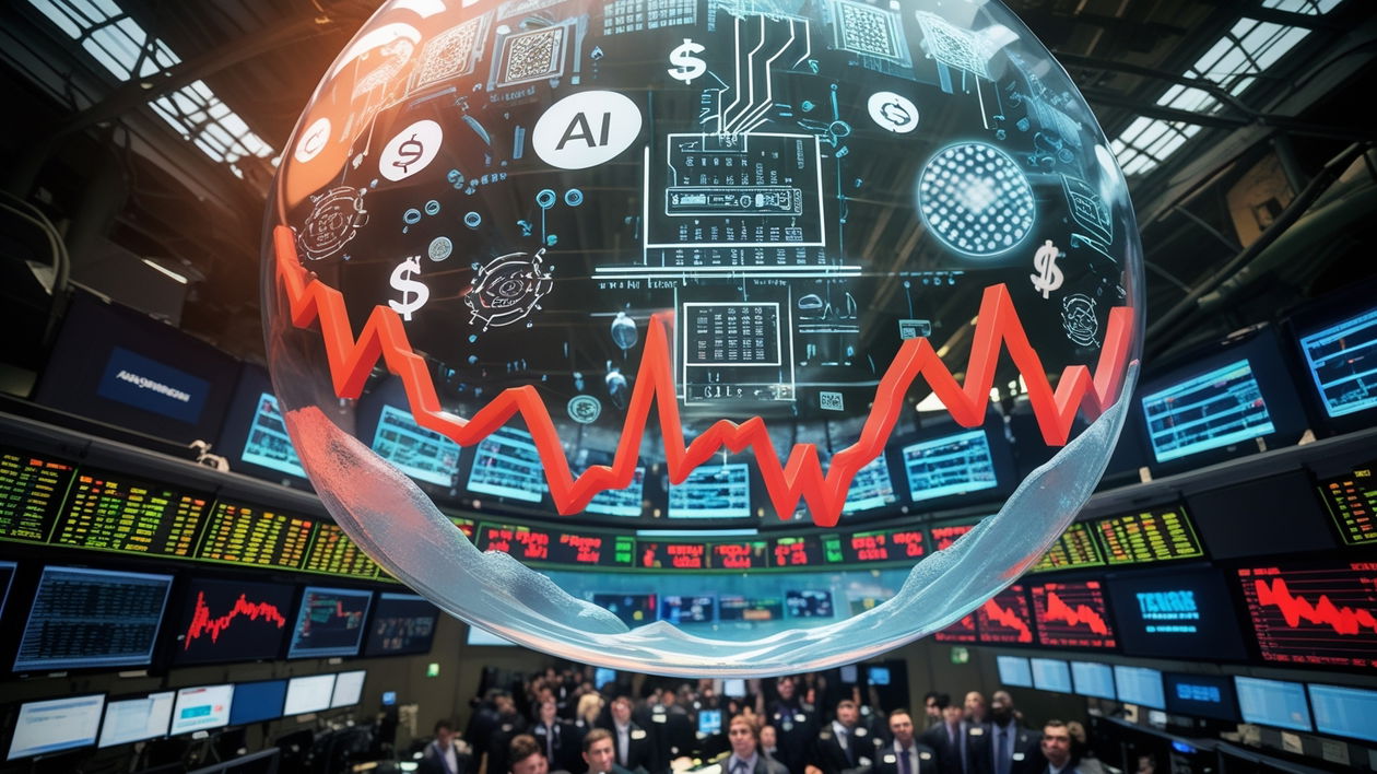 Immagine di La bolla AI rischia di far crollare i mercati?