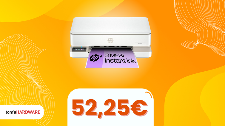 Immagine di Stampante smart? È qui: HP Envy 6120e a MENO DI 53€ oggi!