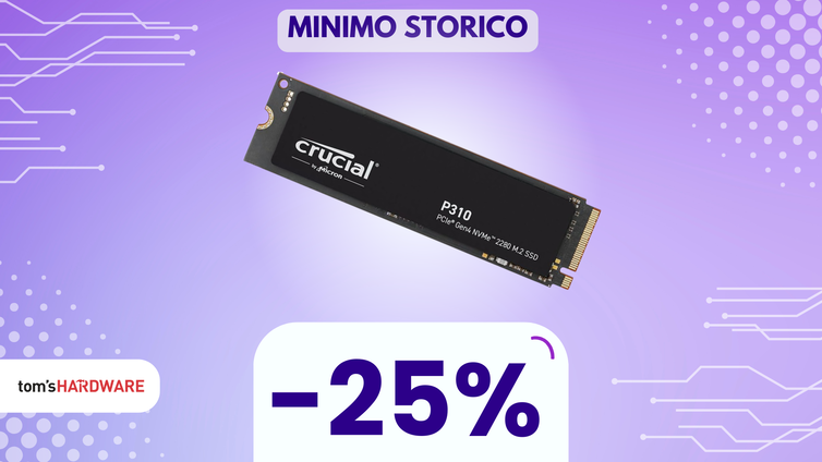 Immagine di Crucial P310 in OFFERTA LAMPO! MENO DI 42€ per questo ottimo SSD!