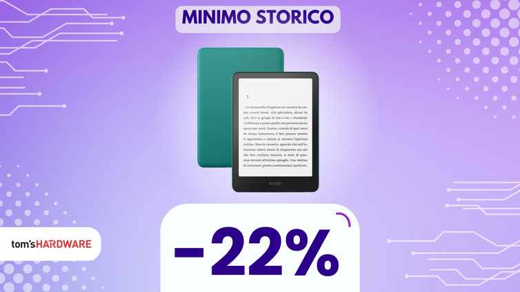 Immagine di Kindle Paperwhite in SUPER SCONTO: leggibilità perfetta anche al sole!