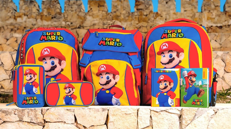Immagine di Diari, zaini e astucci di Super Mario per un back to school divertente!