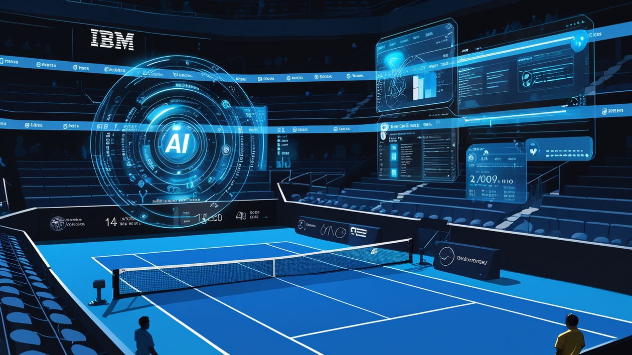 Immagine di US Open, l'AI prevede i vincitori e genera contenuti automaticamente