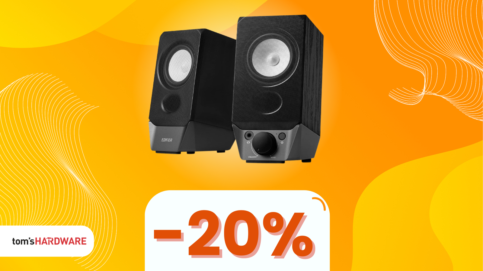 Edifier R19BT in OFFERTA LAMPO: qualità hi-fi per la tua scrivania!