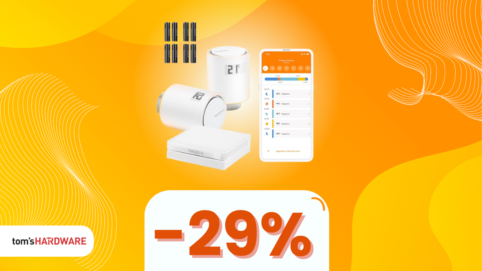 Il tuo riscaldamento diventa smart con Netatmo Starter Pack, oggi in SCONTO!
