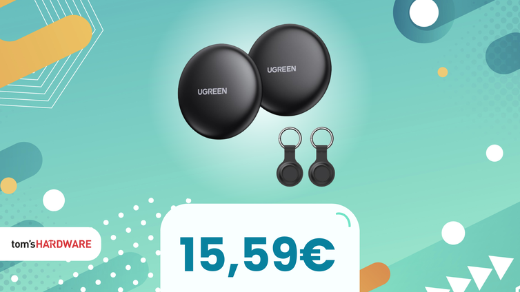 Immagine di DOPPIO SCONTO su UGREEN FineTrack Mini: il tracker perfetto per i tuoi oggetti!