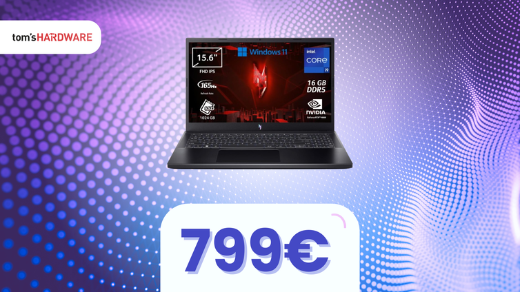 Immagine di Acer Nitro V 15: Ryzen 7 e RTX 4050 a un prezzo che ti farà saltare dalla sedia!