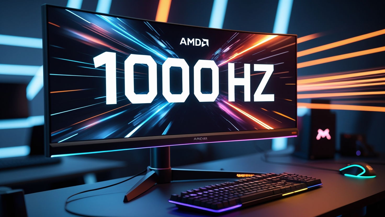AOC pronta a stupire: in arrivo monitor gaming da 1000 Hz
